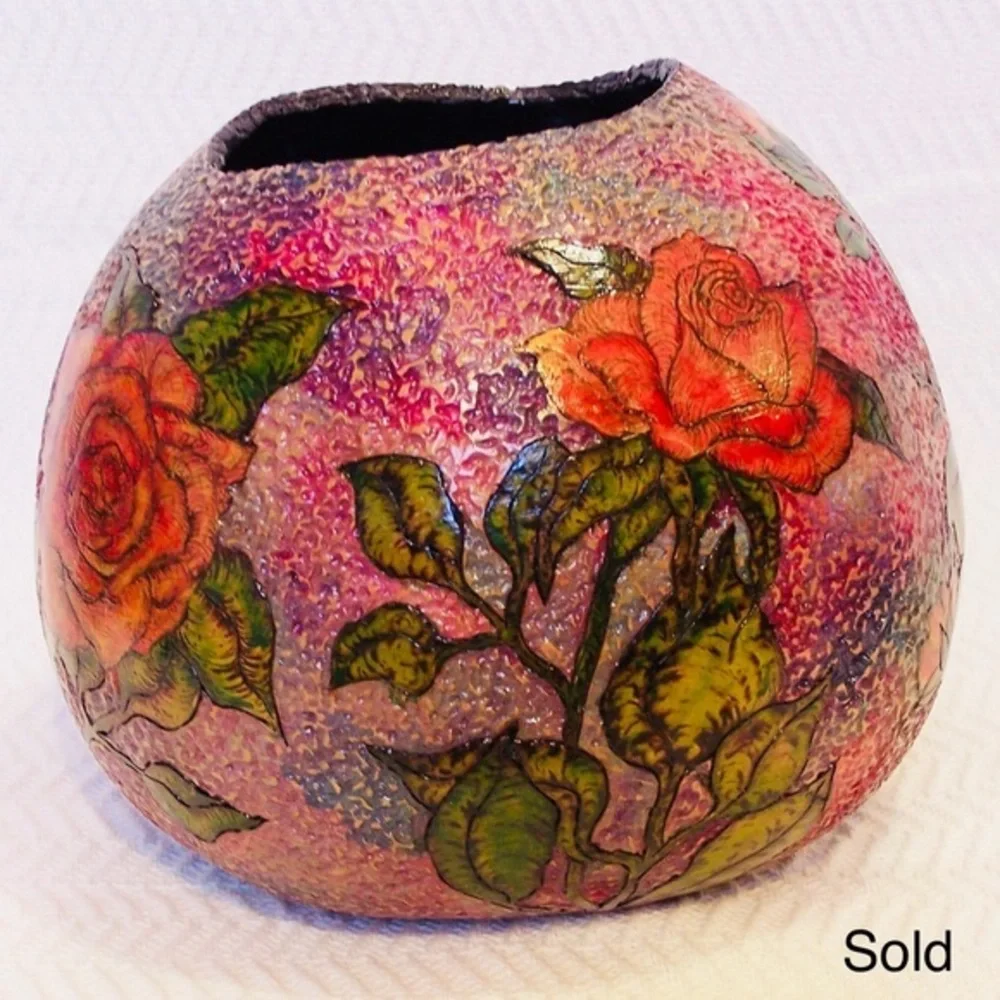 CREATIVE IDEAS for Arts and Crafts Projects using Gourds by Kristina Simkins - Picture 6 of 16